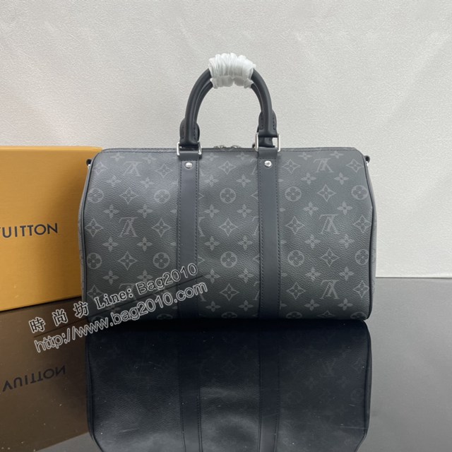 Lv路易威登2023專櫃新款Keepall Bandoulière35手袋 LV男士手提旅行袋 M46655 ydh5110